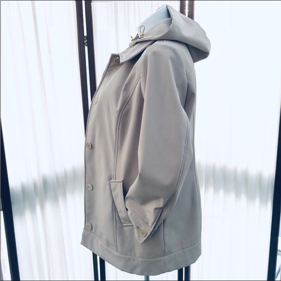 Isaac Mizhari Live! Soft Shell Zipper Hooded Coat - Picture 2 of 14